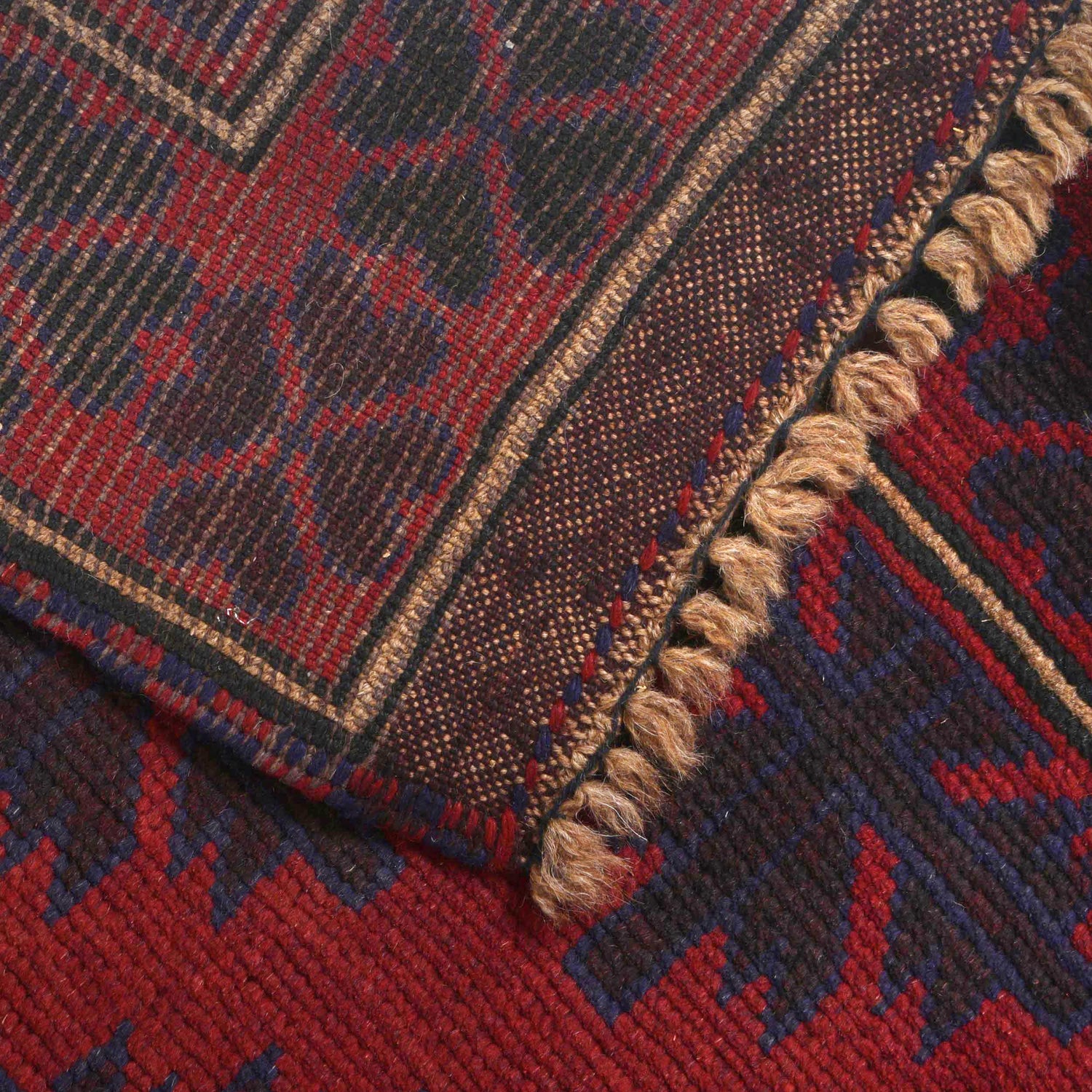 Hand Knotted Baluchi Rug 2' 9" x 4' 8" ft / 85 x 143 cm - No. W15517