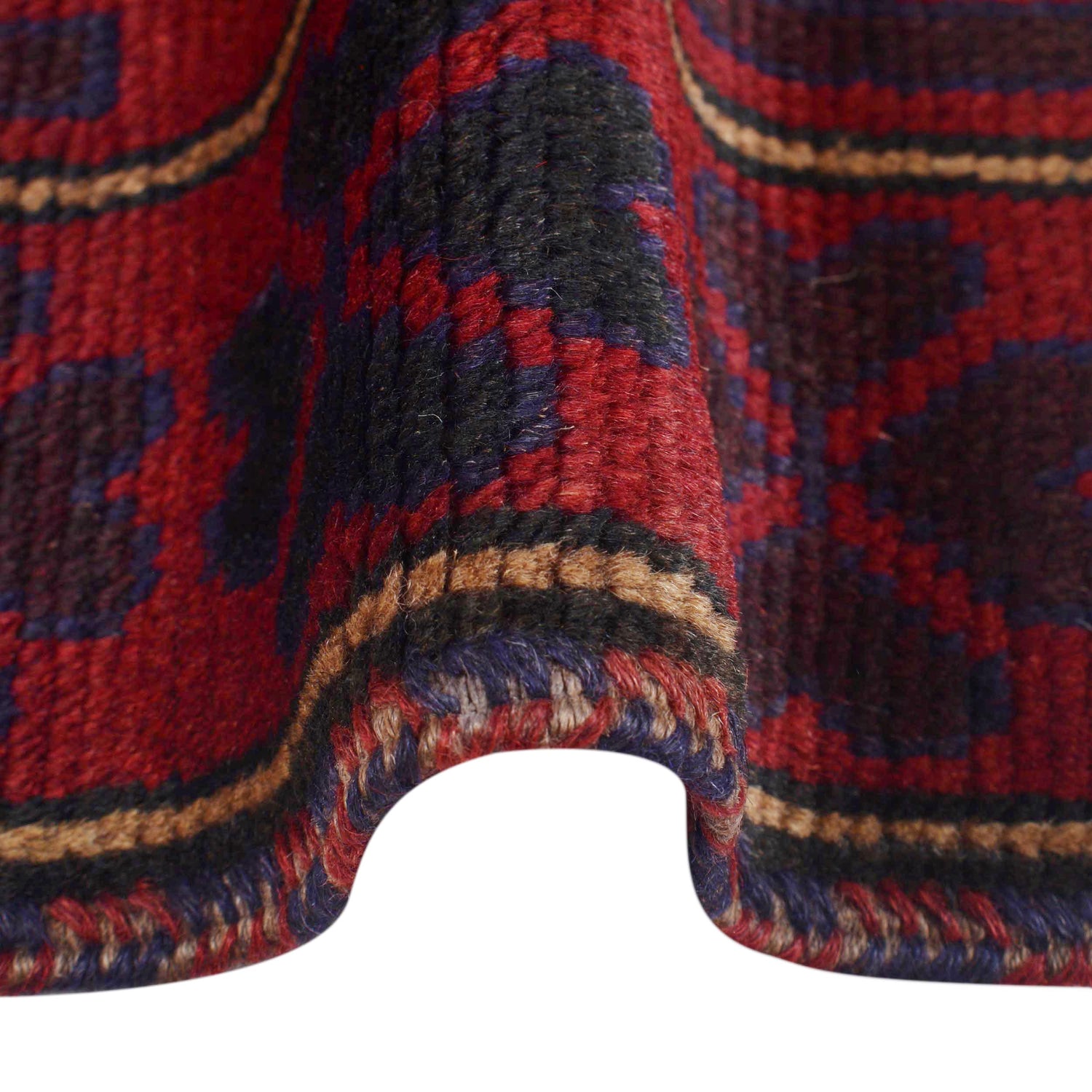 Hand Knotted Baluchi Rug 2' 9" x 4' 8" ft / 85 x 143 cm - No. W15517