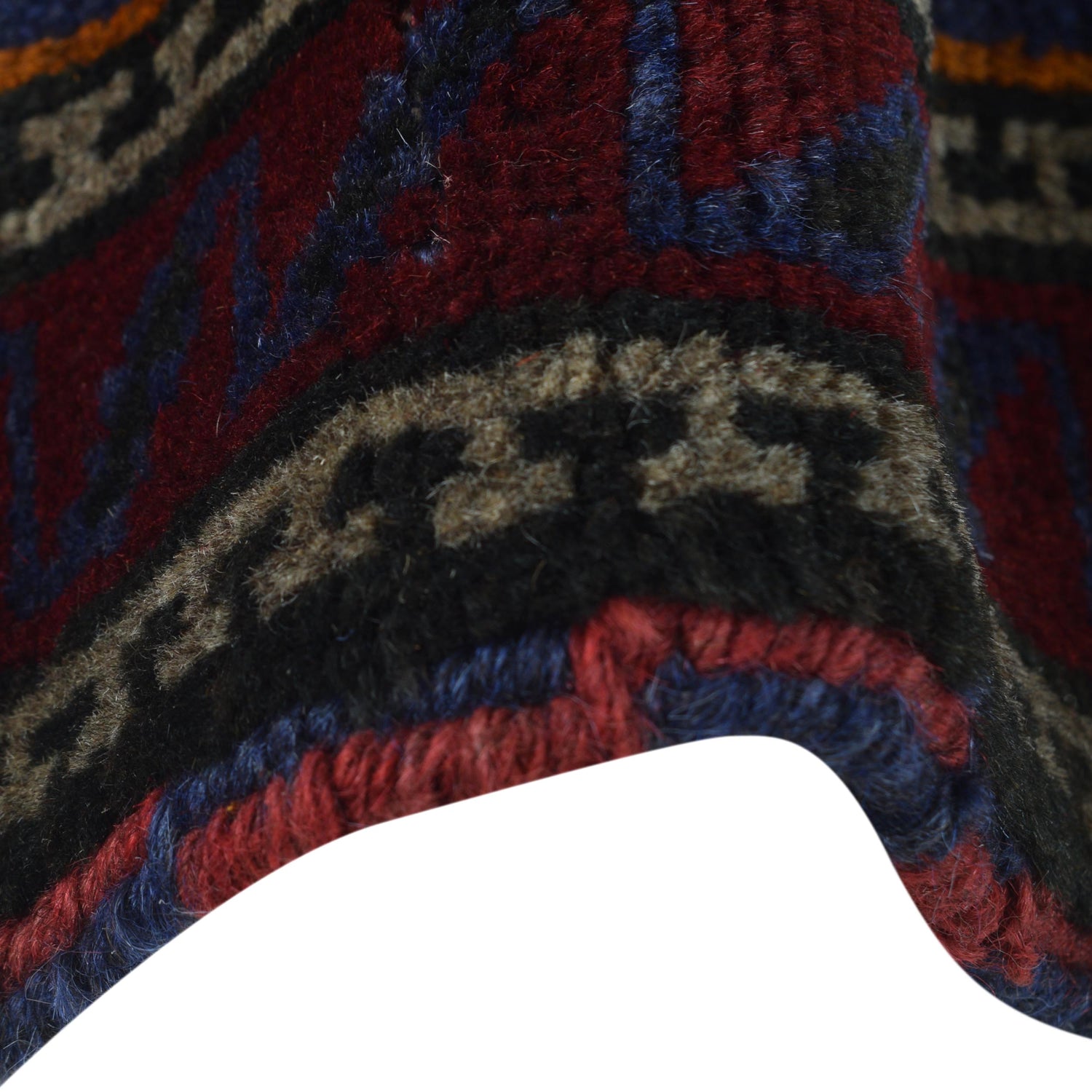 Handmade Prayer Rug 3' 1" x 4' 8" ft / 94 x 142 cm - W15521