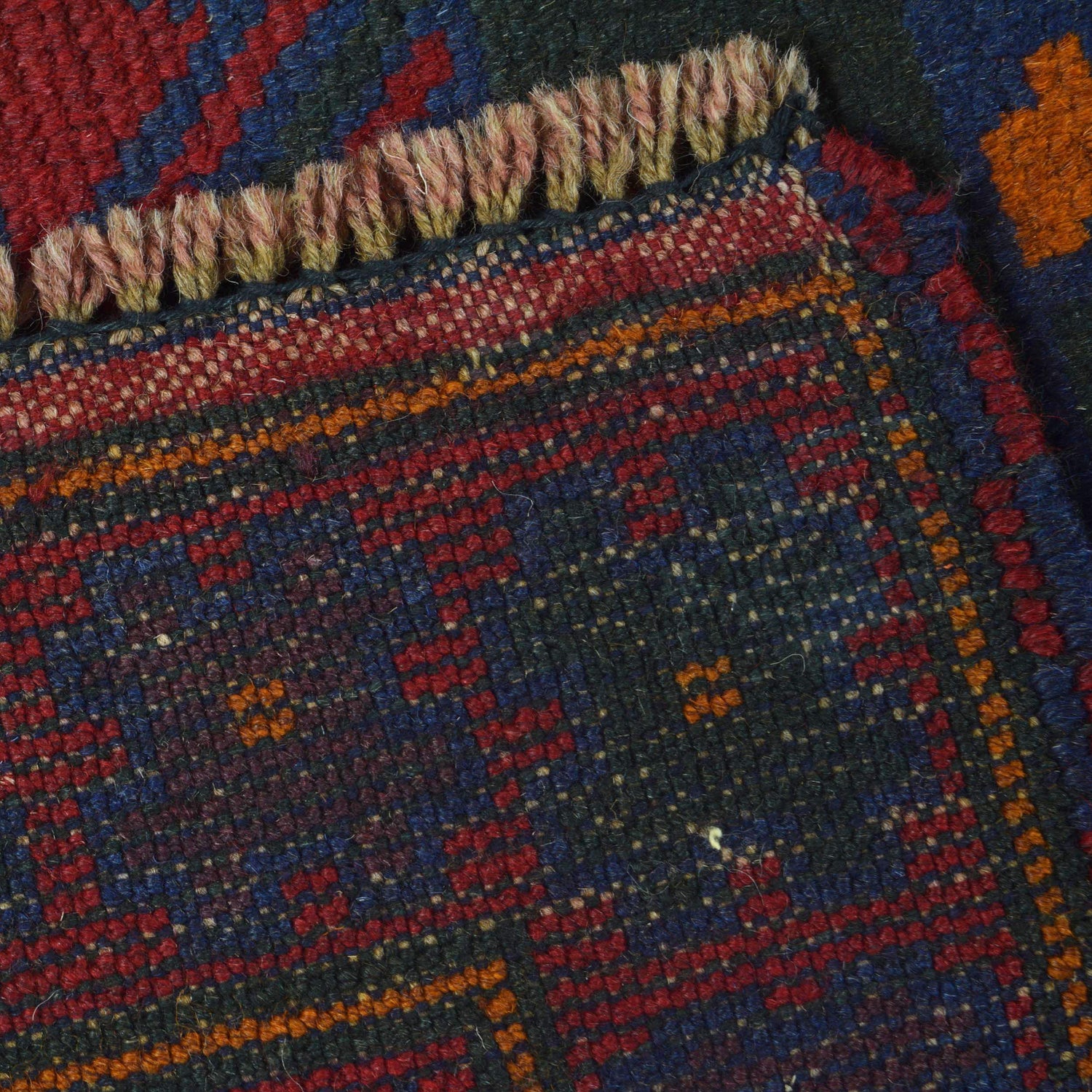 Handmade Prayer Rug 3' 0" x 4' 11" ft / 91 x 149 cm - W15623