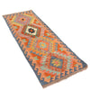 Short Chobi Kilim Runner 2' 2" x 6' 1" ft / 67 x186 cm - No. W16702