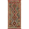 Short Chobi Kilim Runner 2' 9" x 6' 11" ft / 85 x210 cm - No. W16801