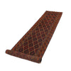 Handmade Mushwani Runner Rug 2' 5" x 11' 8" ft / 74 x 356 cm - No. W17009