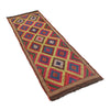 Short Kilim Runner 2' 2" x 6' 7" ft / 65 x 201 cm - No. W17098