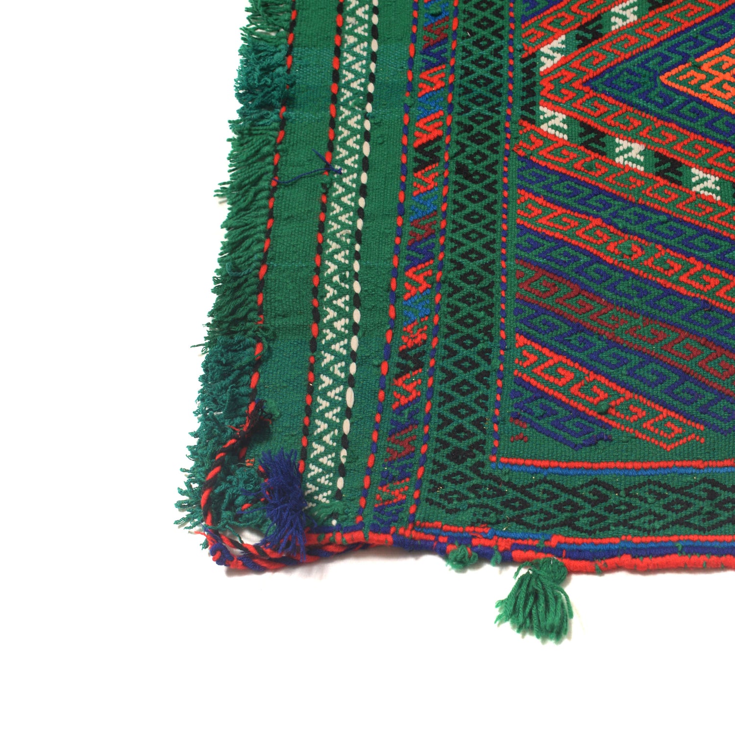 Handmade Suzani Kilim Runner 2' 1" x 8' 4" ft / 64 x 254 cm - No. W17100