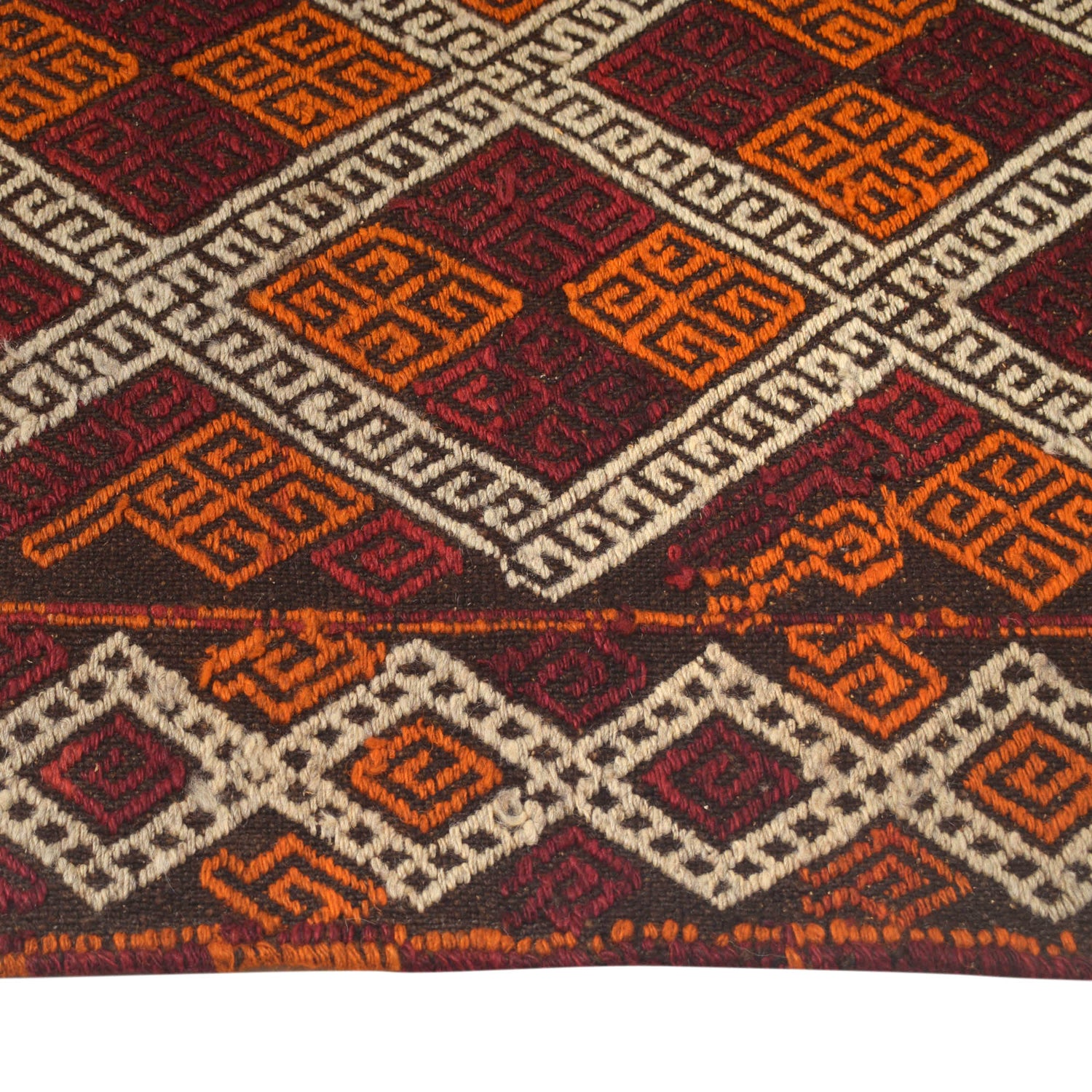 Handmade Suzani Kilim Runner 2' 6" x 8' 2" ft / 77 x 250 cm - No. W17106