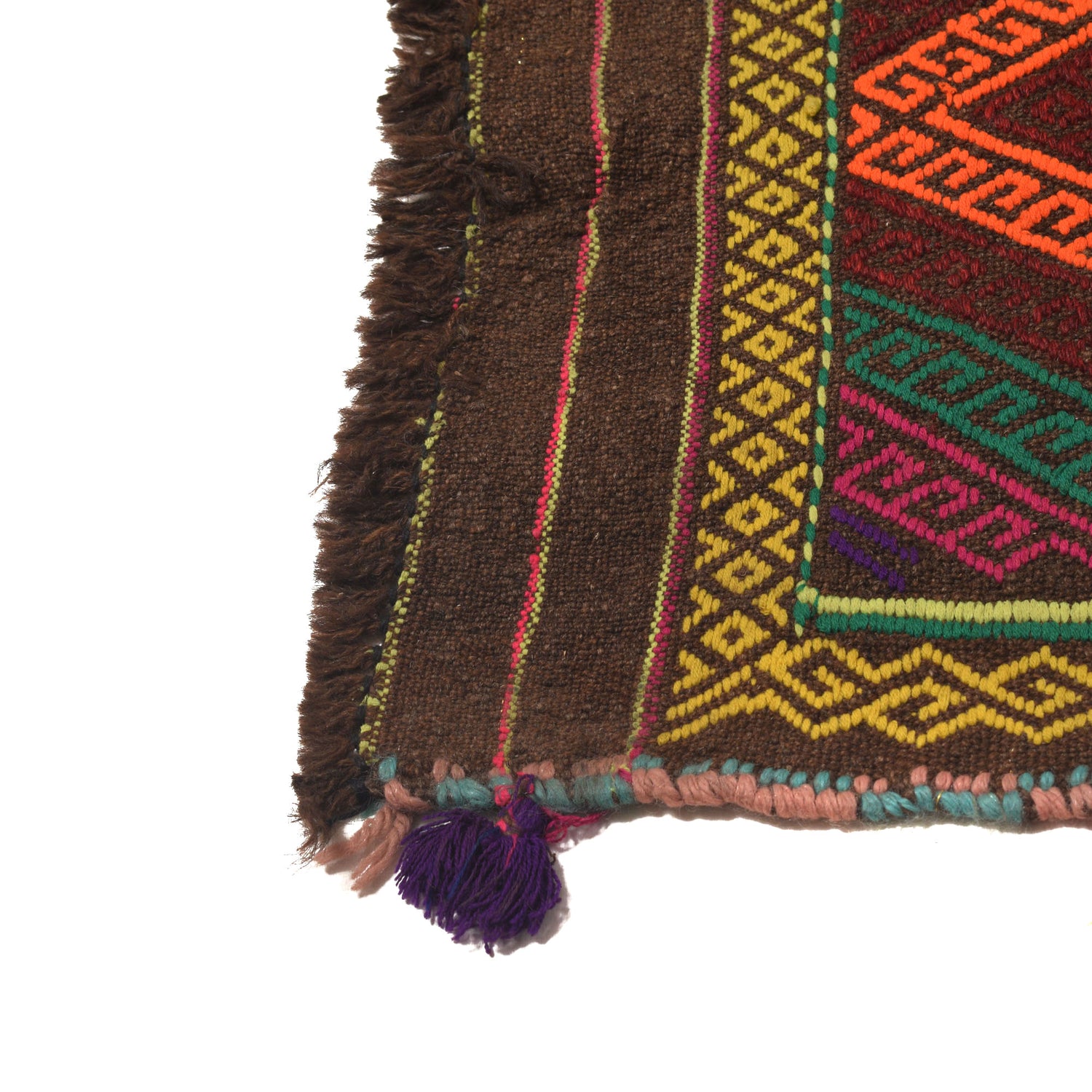 Handmade Suzani Kilim Runner 2' 4" x 8' 5" ft / 70 x 257 cm - No. W17117