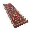 Hand Knotted Suzuni Kelim Runner 2' 6" x 9' 1" ft / 77 x 278 cm - No. W17137