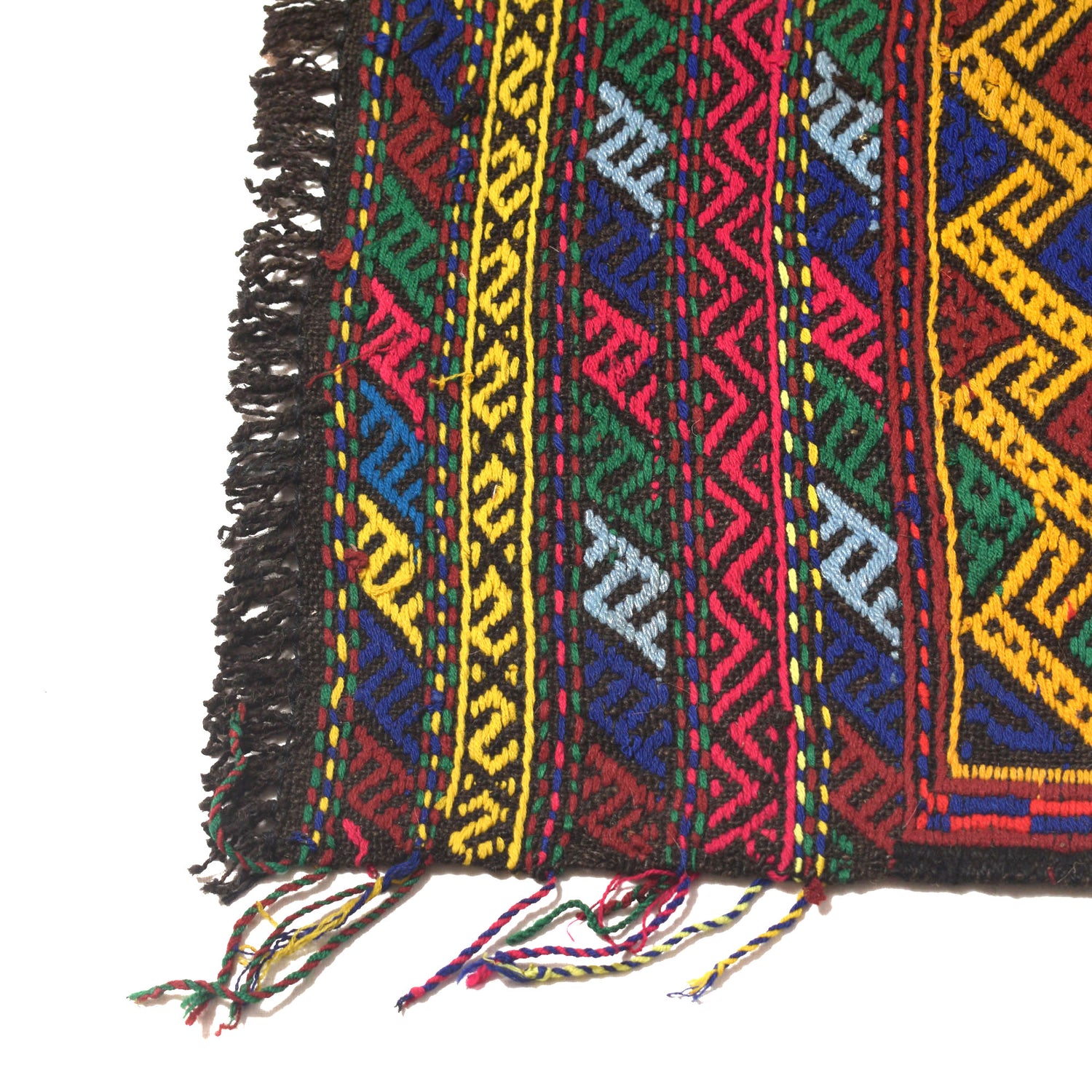 Handmade Suzani Kilim Runner 1' 8" x 5' 3" ft / 52 x 159 cm - No. W17158