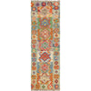 Hand Knotted Flatweave Kilim Runner 2' 0" x 6' 3" ft / 61 x191 cm - No. W17250