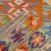 Hand Knotted Flatweave Kilim Runner 2' 0" x 6' 3" ft / 61 x191 cm - No. W17250