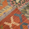 Short Kilim Runner 2' 2" x 5' 8" ft / 65 x172 cm - No. W17259