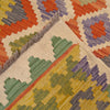 Small Size Chobi Kilim 3' 3" x 4' 9" ft / 99 x 144 cm - No. W17292