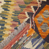 Hand Knotted Flatweave Kilim Runner 2' 0" x 5' 9" ft / 62 x176 cm - No. W17563