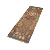 Hand Knotted Flatweave Kilim Runner 2' 0" x 5' 10" ft / 61 x178 cm - No. W17566