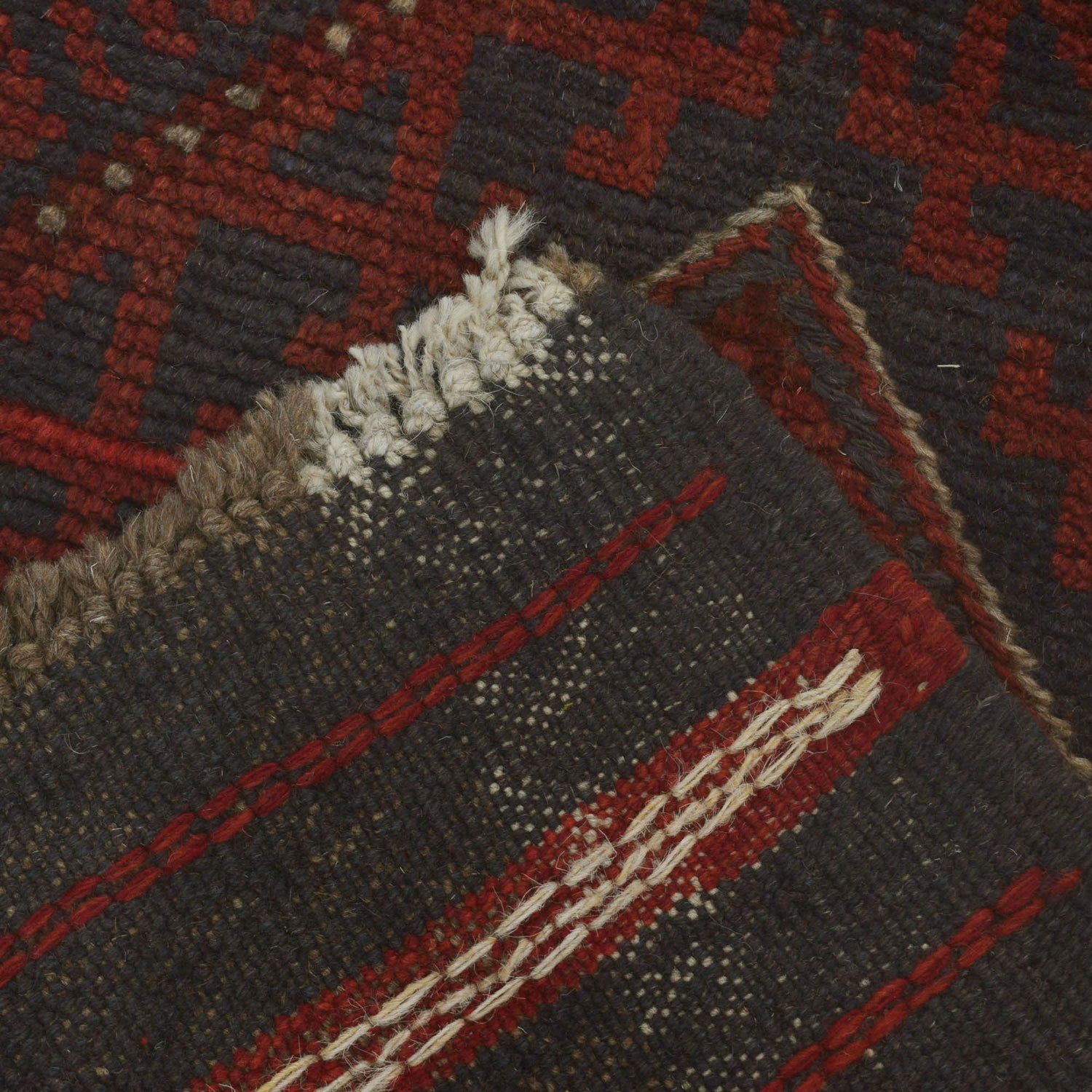 Handmade Mushwani Runner Rug 2' 0" x 8' 9" ft / 60 x 266 cm - No. W17618