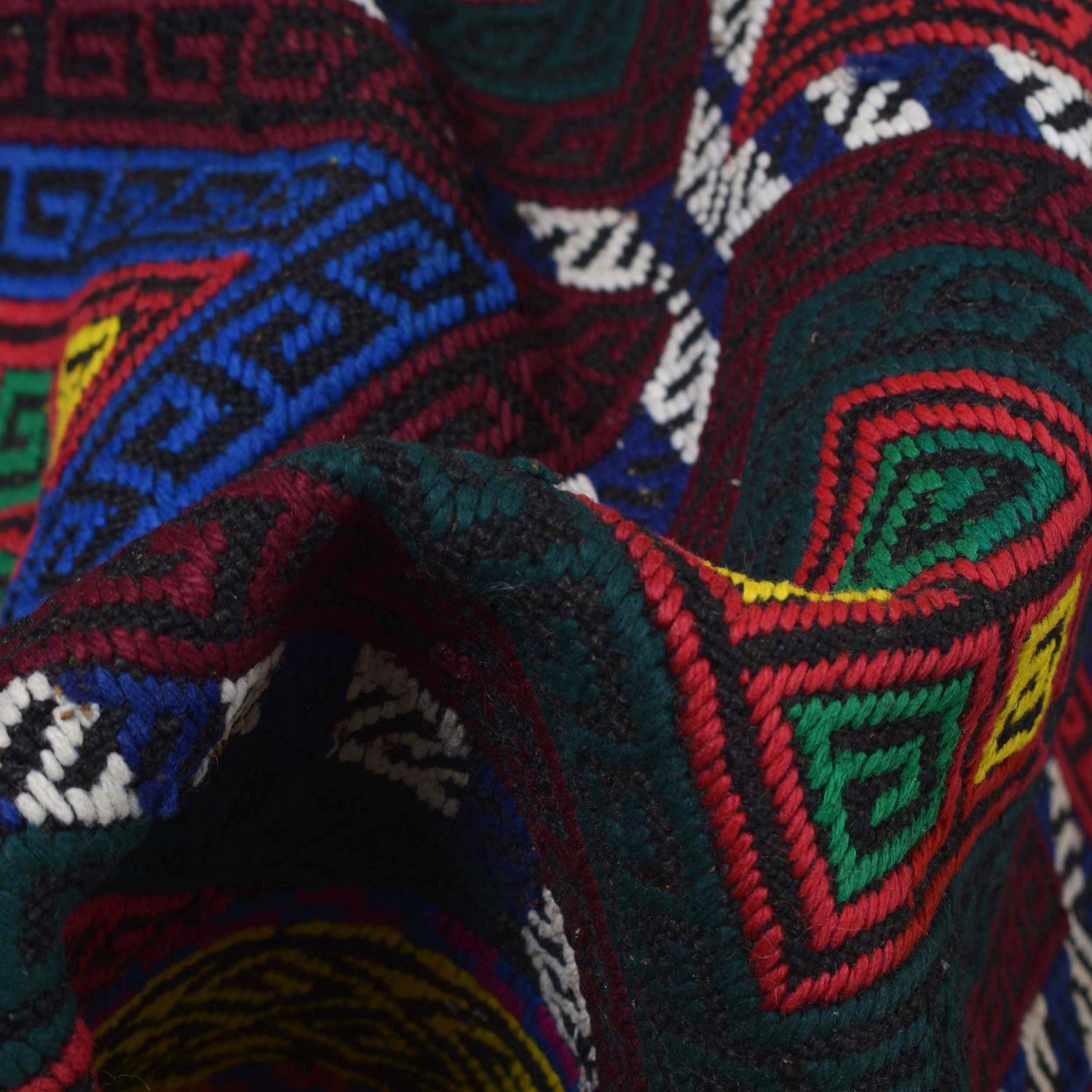 Handmade Flatweave Kilim Runner 2' 4" x 8' 2" ft / 71 x 249 cm - No. W17680