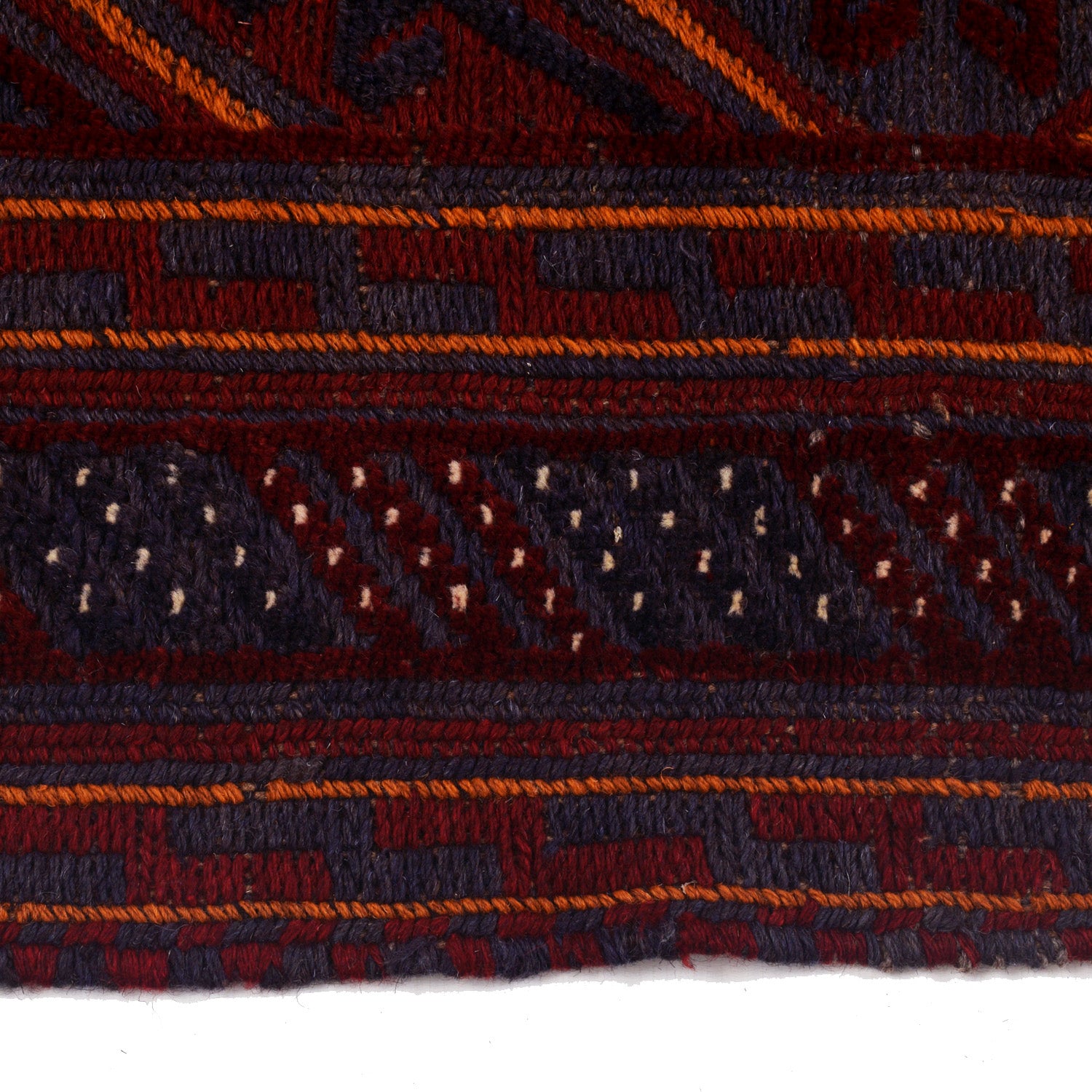 Hand Knotted Mashwani Area Rug 3' 8" x 4' 1" ft / 112 x 125 cm - No. W17921