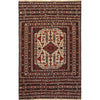 Handmade Maliki Kilim 4' 2" x 6' 7" ft / 126 x 200 cm - No. W18031