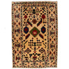 Hand Knotted Kohistani Area Rug 6' 7" x 9' 3" ft / 201 x 283 cm - No. W18098