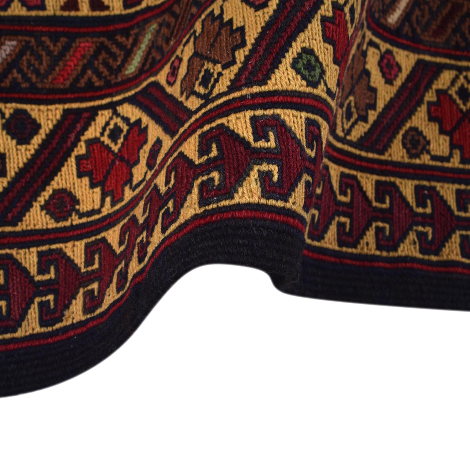 Handmade Maliki Kilim 4' 0" x 6' 2" ft / 123 x 187 cm - No. W18127