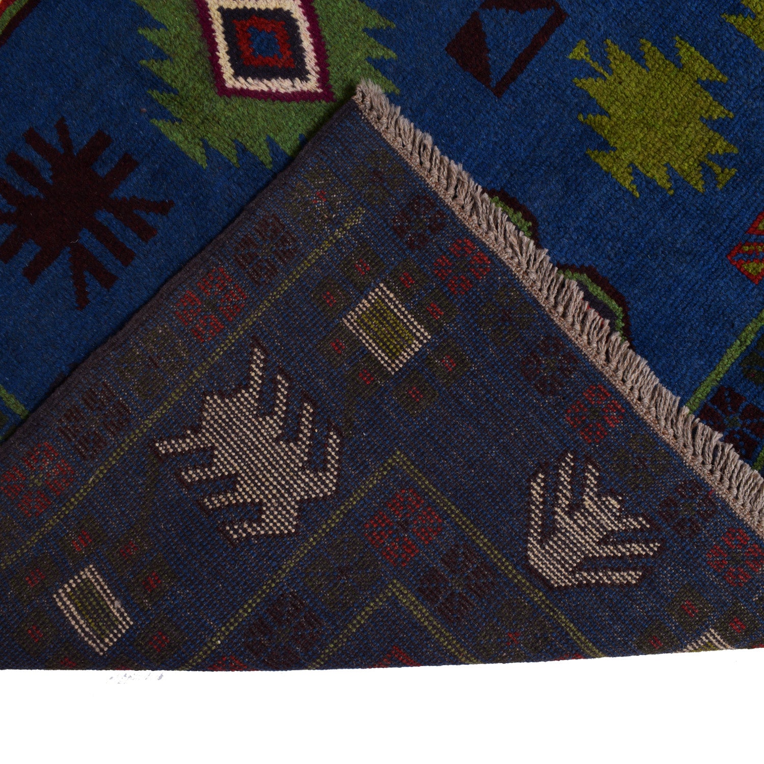 Kohistani Medium Size Area Rug  6' 11" x 10' 1" ft / 212 x 308 cm - No. W18142