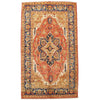 Handmade Persian Design Heriz Carpet 3' 7" x 6' 0" ft / 110 x 184 cm - No. W18175