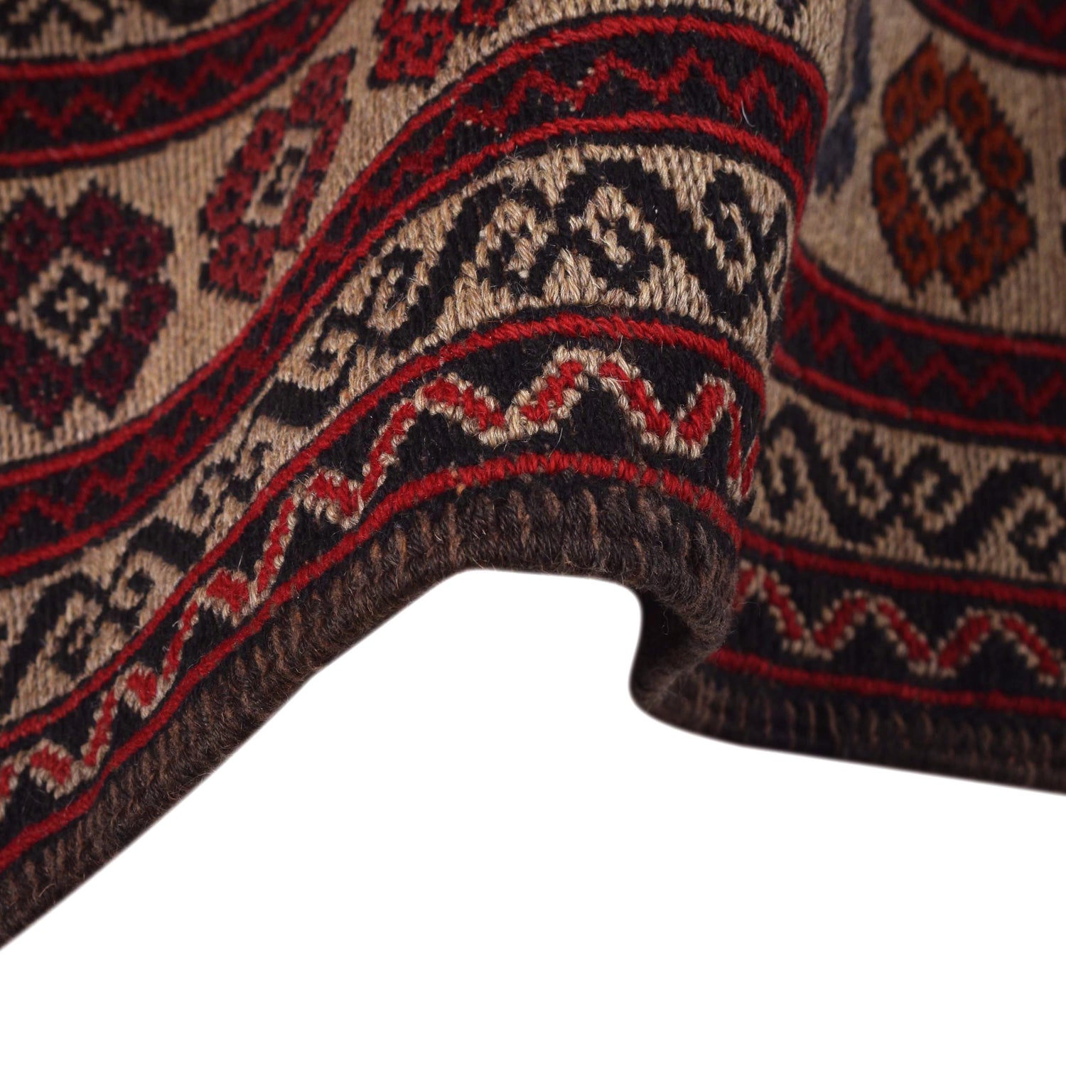 Handmade Maliki Kilim 4' 2" x 6' 7" ft / 128 x 200 cm - No. W18152