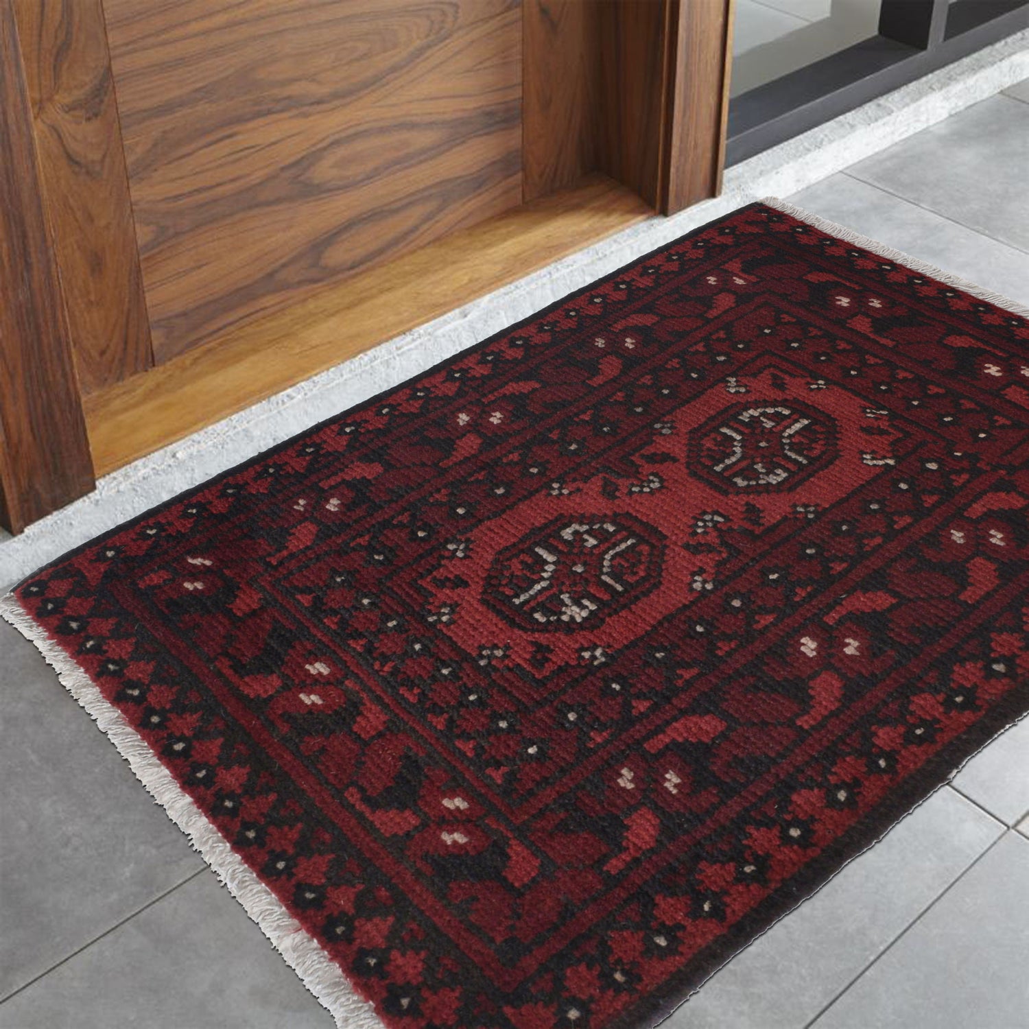 Small Rugs For Doorway 1' 7" x 2' 6" ft / 47 x 75 cm - No. W27148