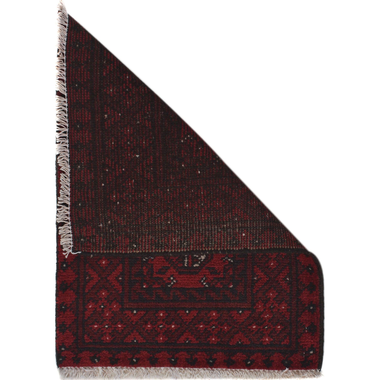 Handmade Foot Mat 1' 7" x 2' 2" ft / 47 x 66 cm - No. W27163