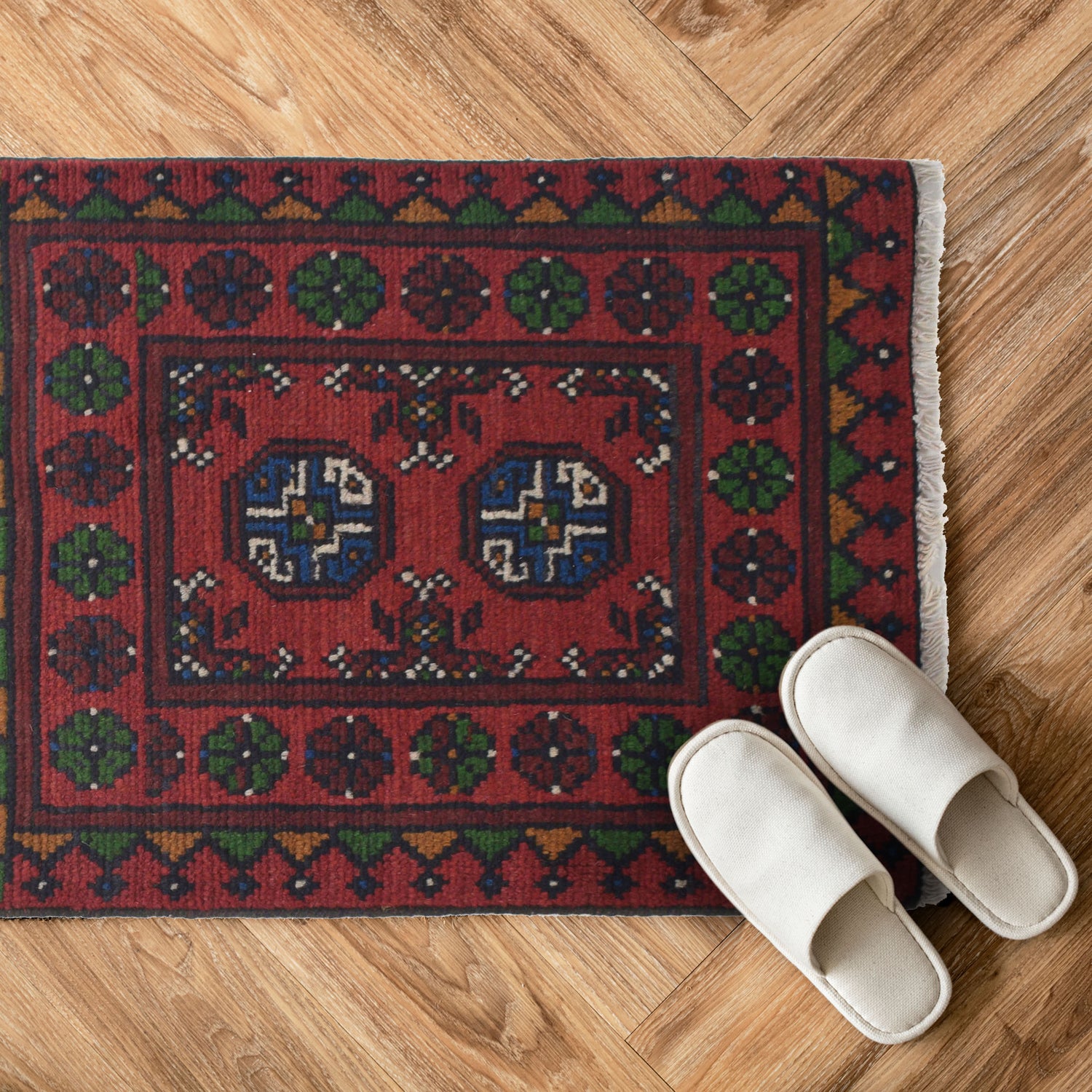 Small Rugs For Doorway 1' 7" x 2' 3" ft / 49 x 68 cm - No. W27236