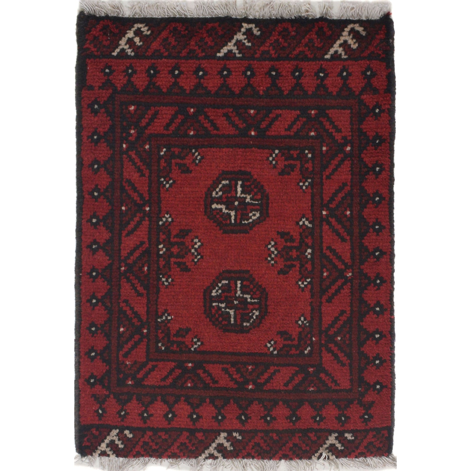 Handmade Akhcha 1' 7" x 2' 2" ft / 47 x 66 cm - No. W27255