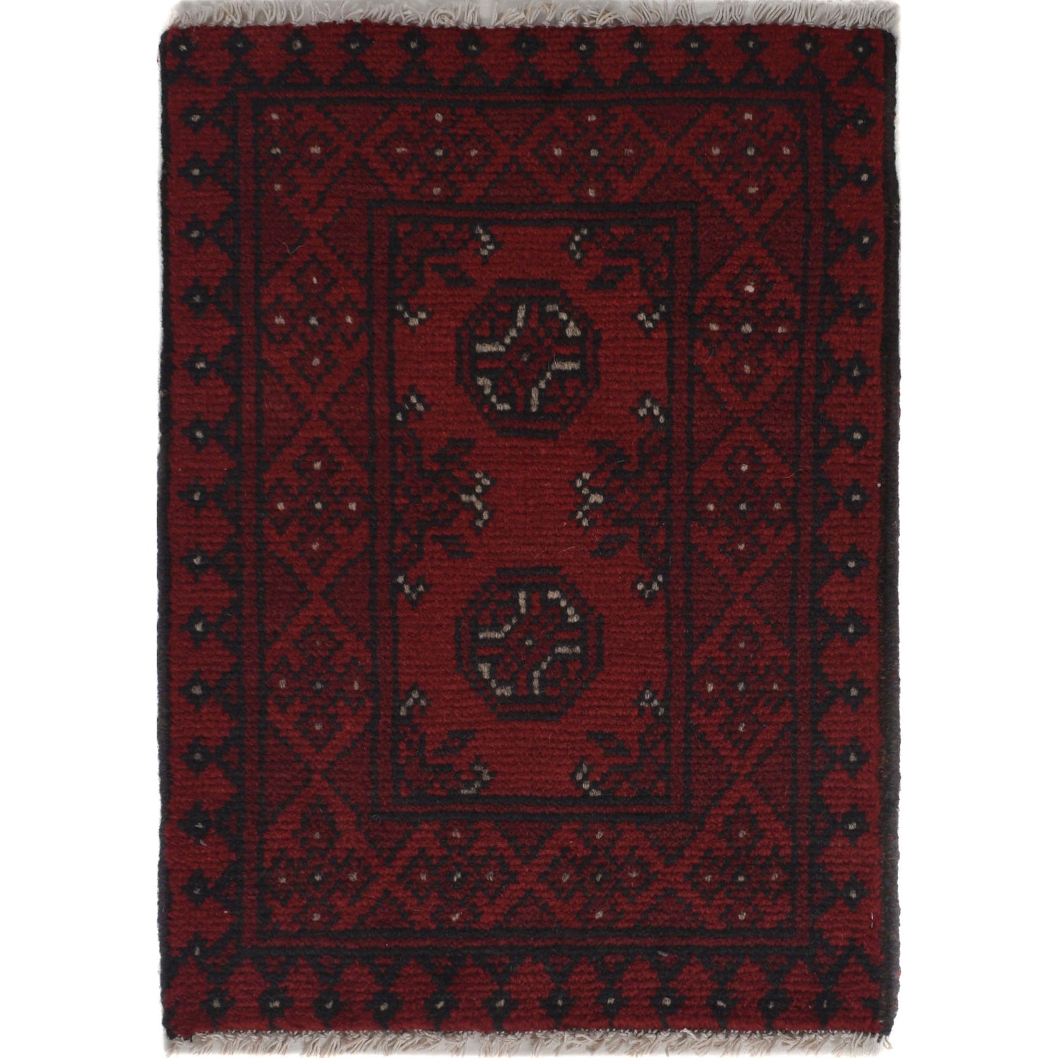 Red Color Doormats 1' 6" x 2' 2" ft / 45 x 65 cm - No. W27262