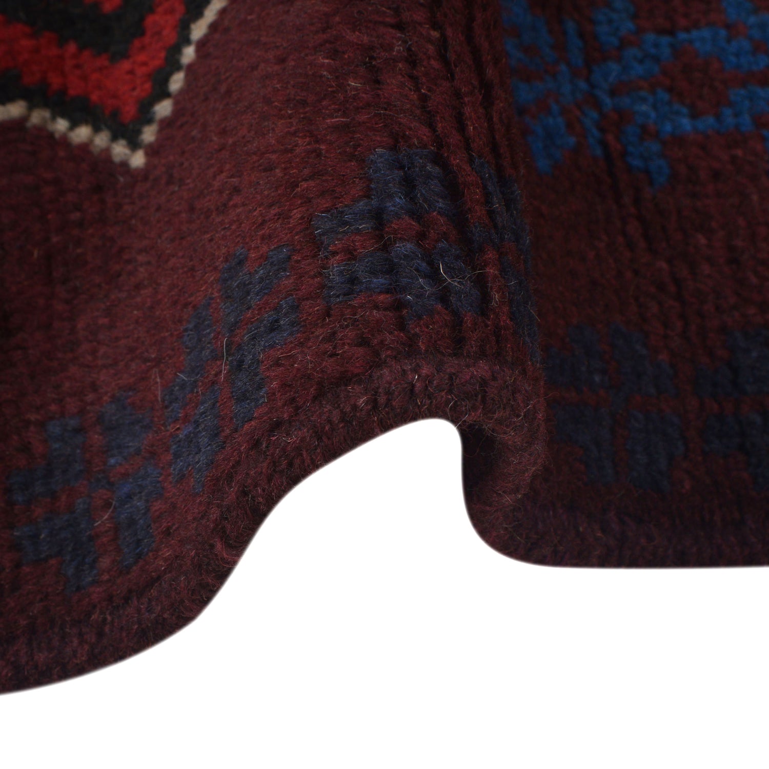 Handmade Balochi Rug 4' 2" x 6' 4" ft / 128 x 194 cm - No. W27281