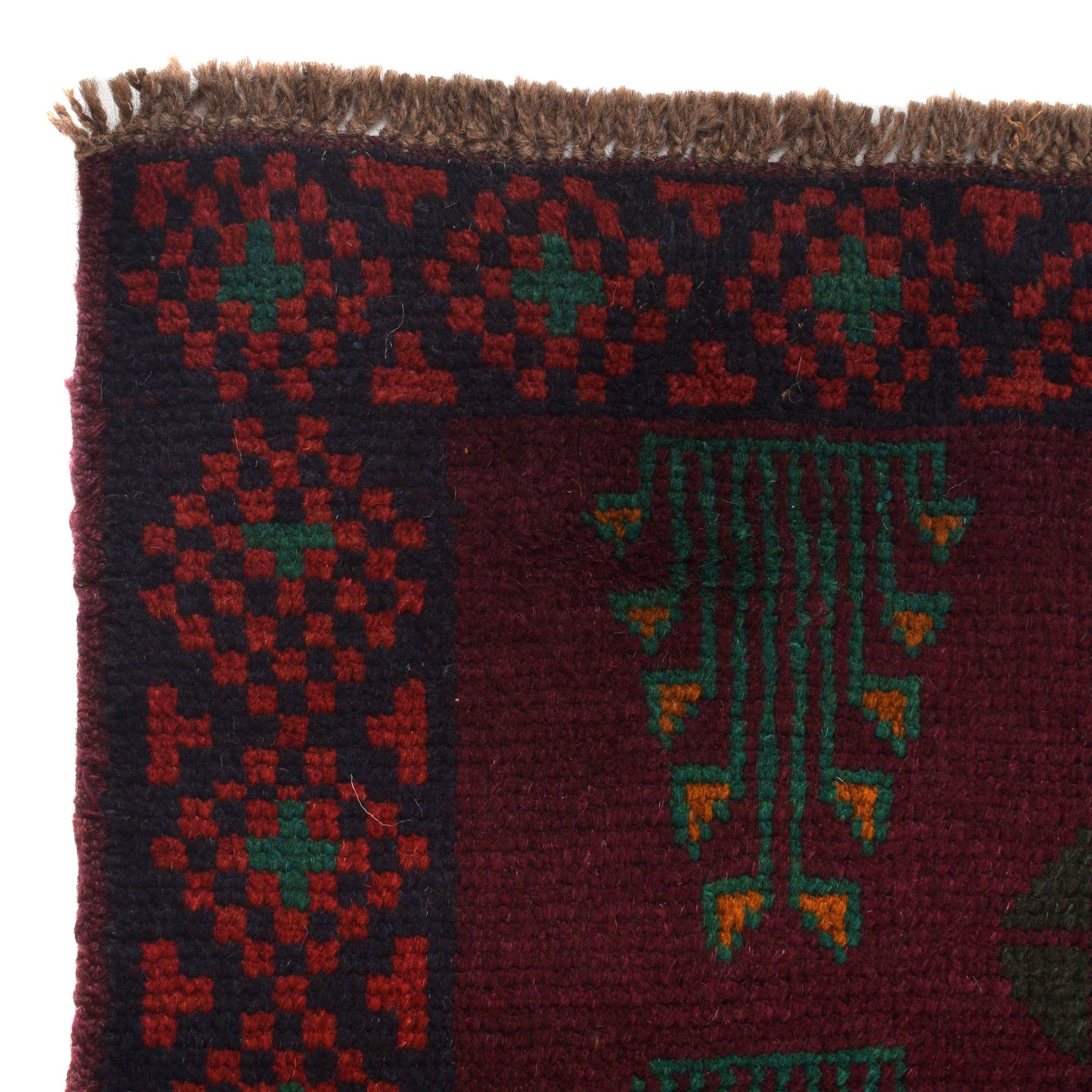 Handmade Balochi Rug 3' 12" x 6' 7" ft / 121 x 200 cm - No. W27282