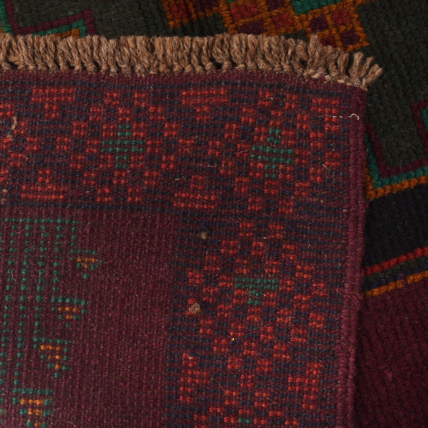 Handmade Balochi Rug 3' 12" x 6' 7" ft / 121 x 200 cm - No. W27282