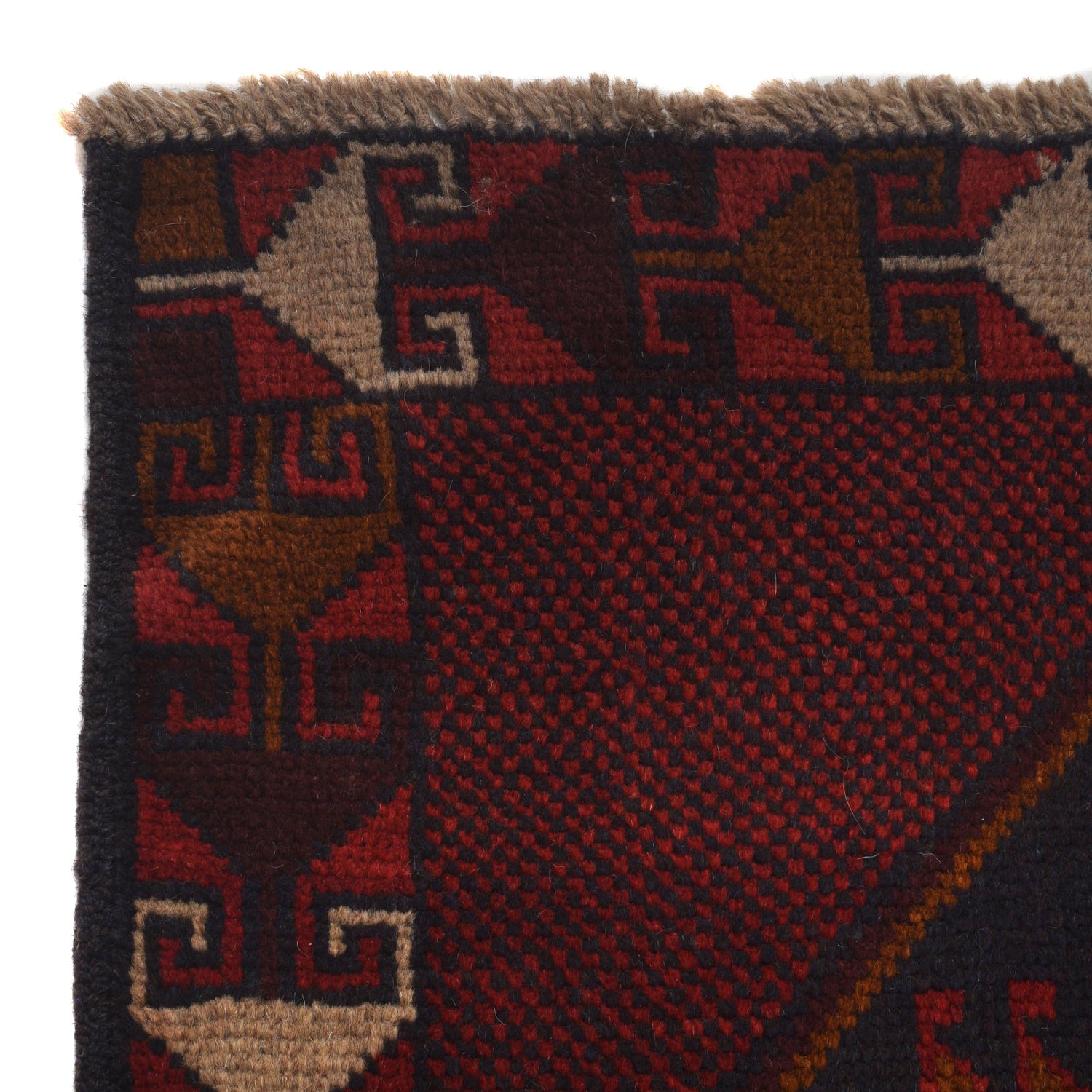 Handmade Balochi Rug 3' 10" x 7' 1" ft / 118 x 215 cm - No. W27284