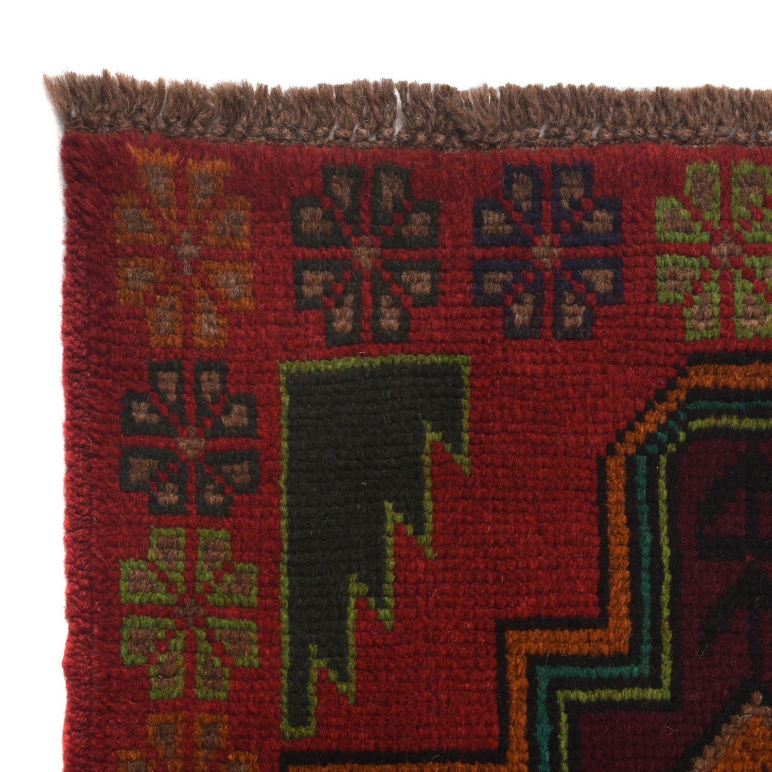 Handmade Balochi Rug 3' 11" x 6' 3" ft / 120 x 191 cm - No. W27286