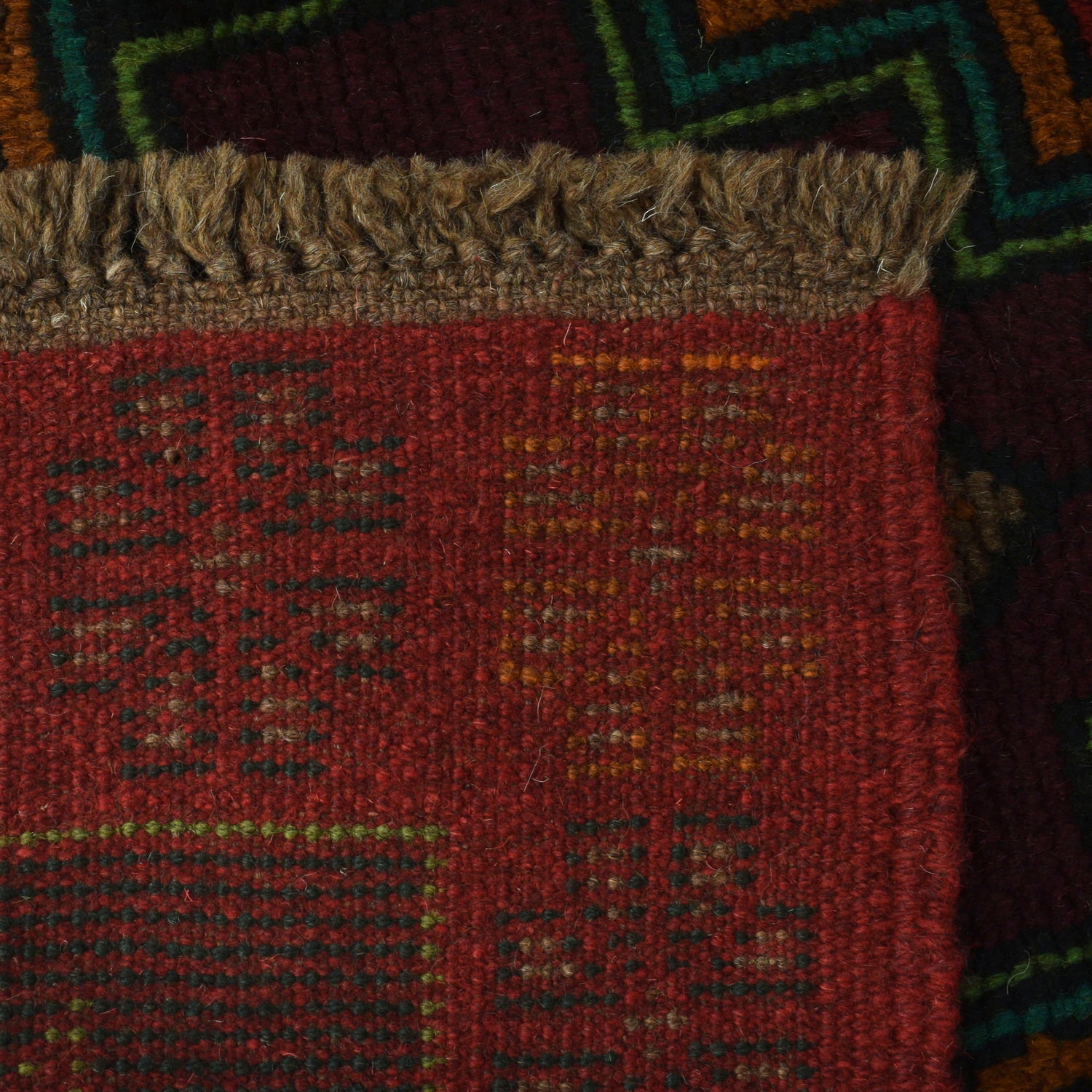 Handmade Balochi Rug 3' 11" x 6' 3" ft / 120 x 191 cm - No. W27286