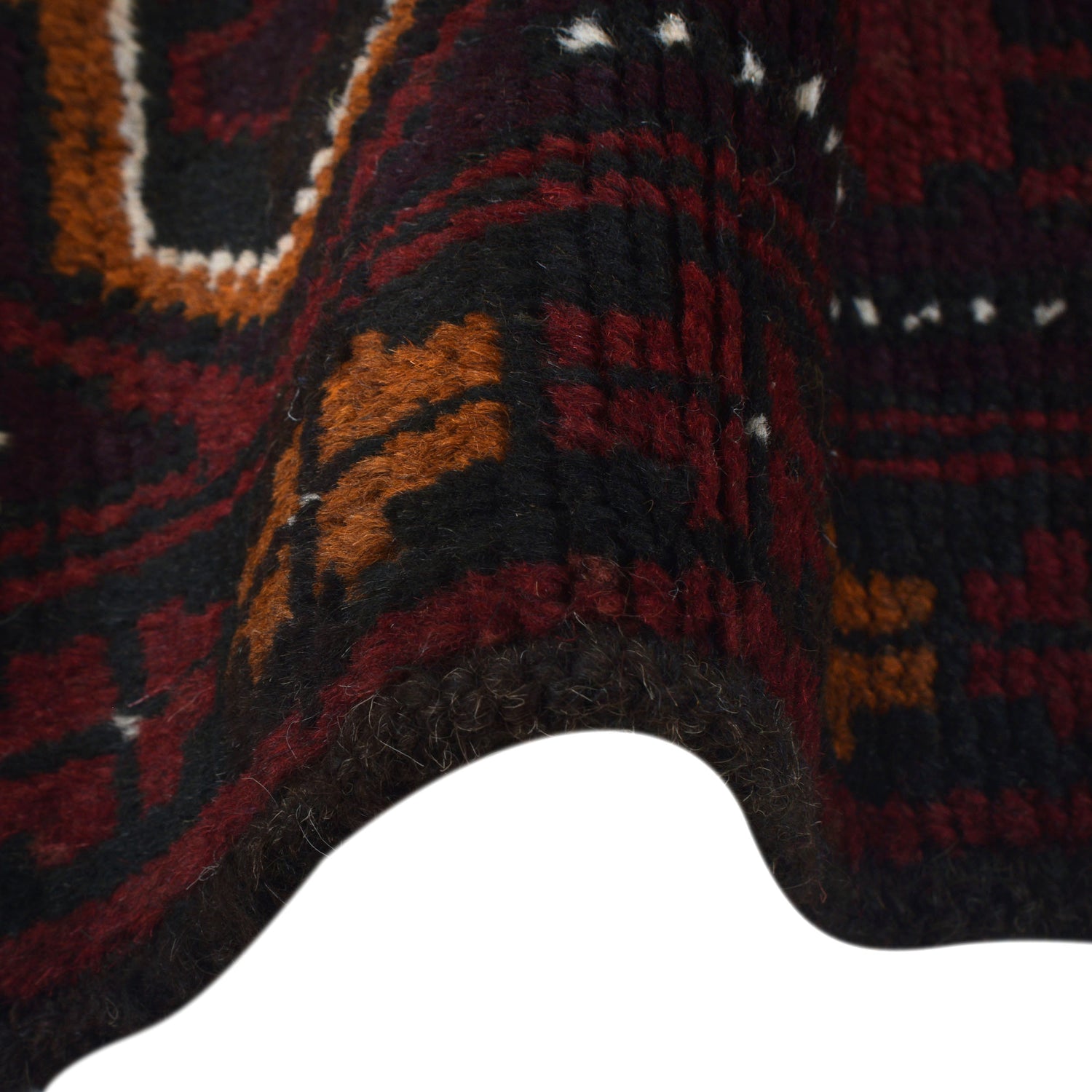 Handmade Balochi Rug 3' 7" x 5' 10" ft / 108 x 179 cm - No. W27290