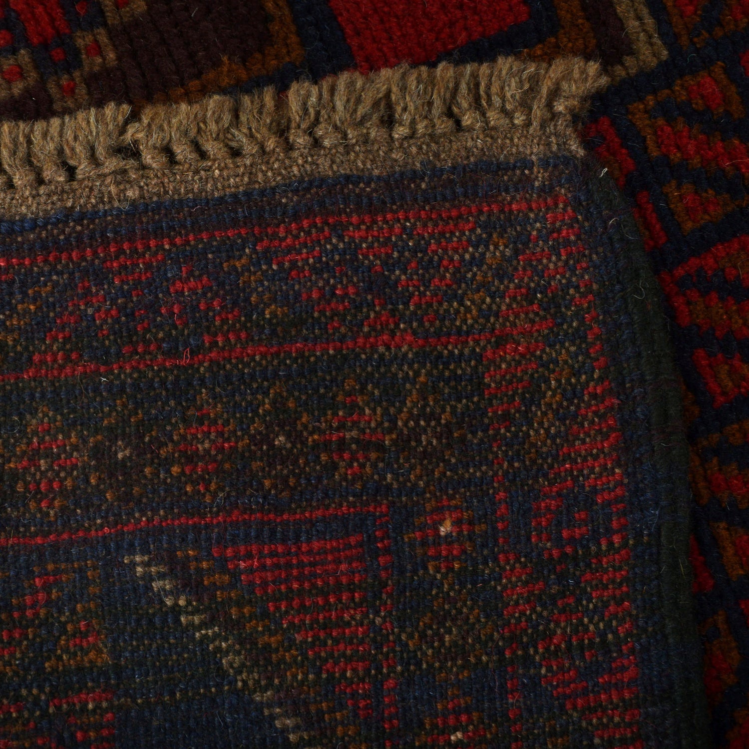 Handmade Balochi Rug 3' 10" x 5' 10" ft / 116 x 178 cm - No. W27291