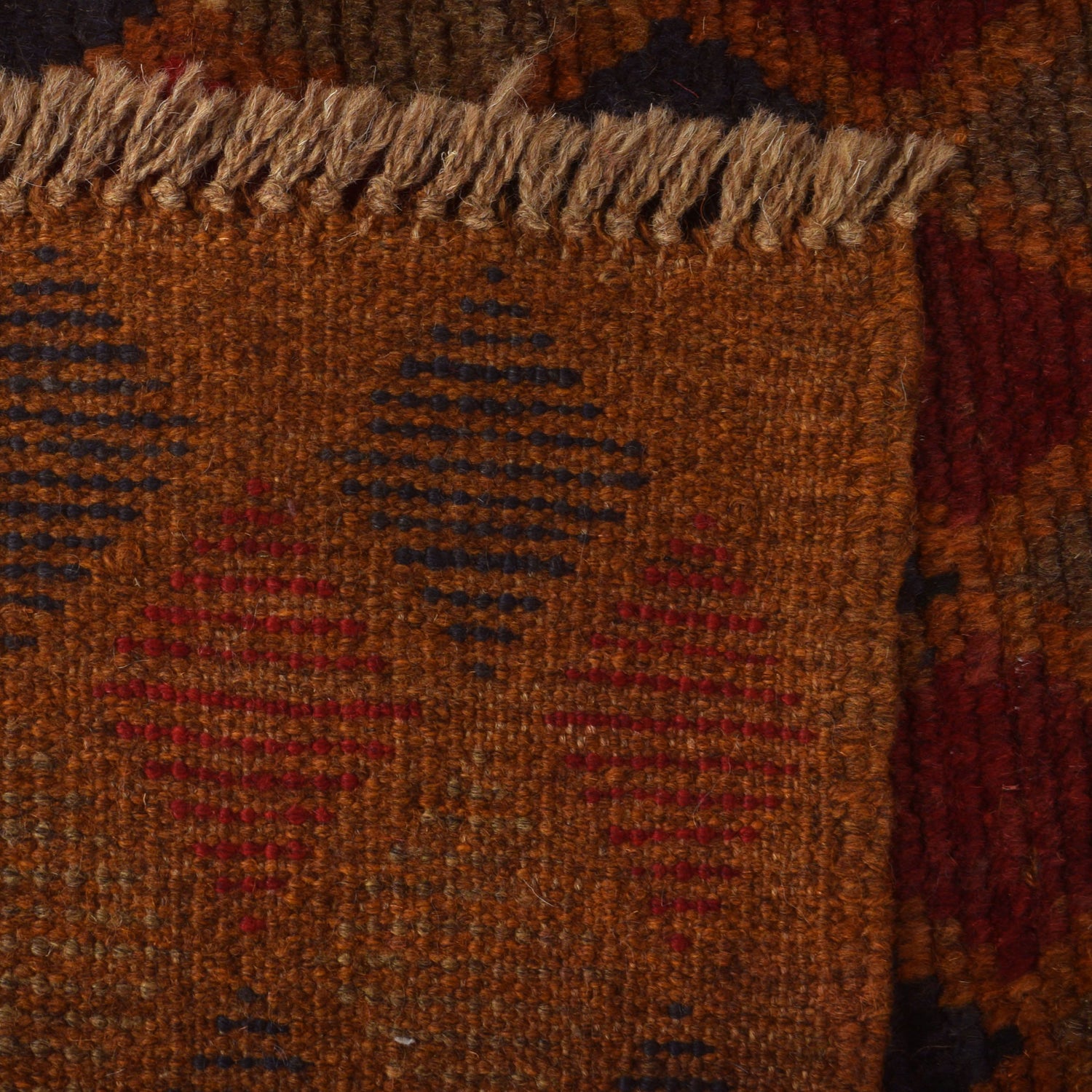 Handmade Balochi Rug 3' 9" x 6' 4" ft / 115 x 192 cm - No. W27292