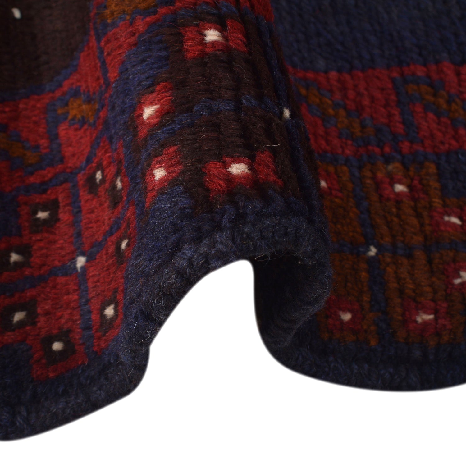 Handmade Balochi Rug 3' 9" x 5' 10" ft / 114 x 177 cm - No. W27293