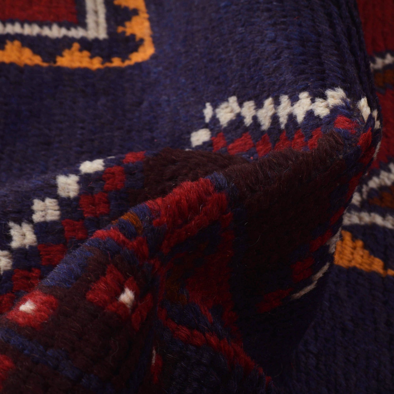 Handmade Balochi Rug 3' 9" x 5' 10" ft / 114 x 177 cm - No. W27293