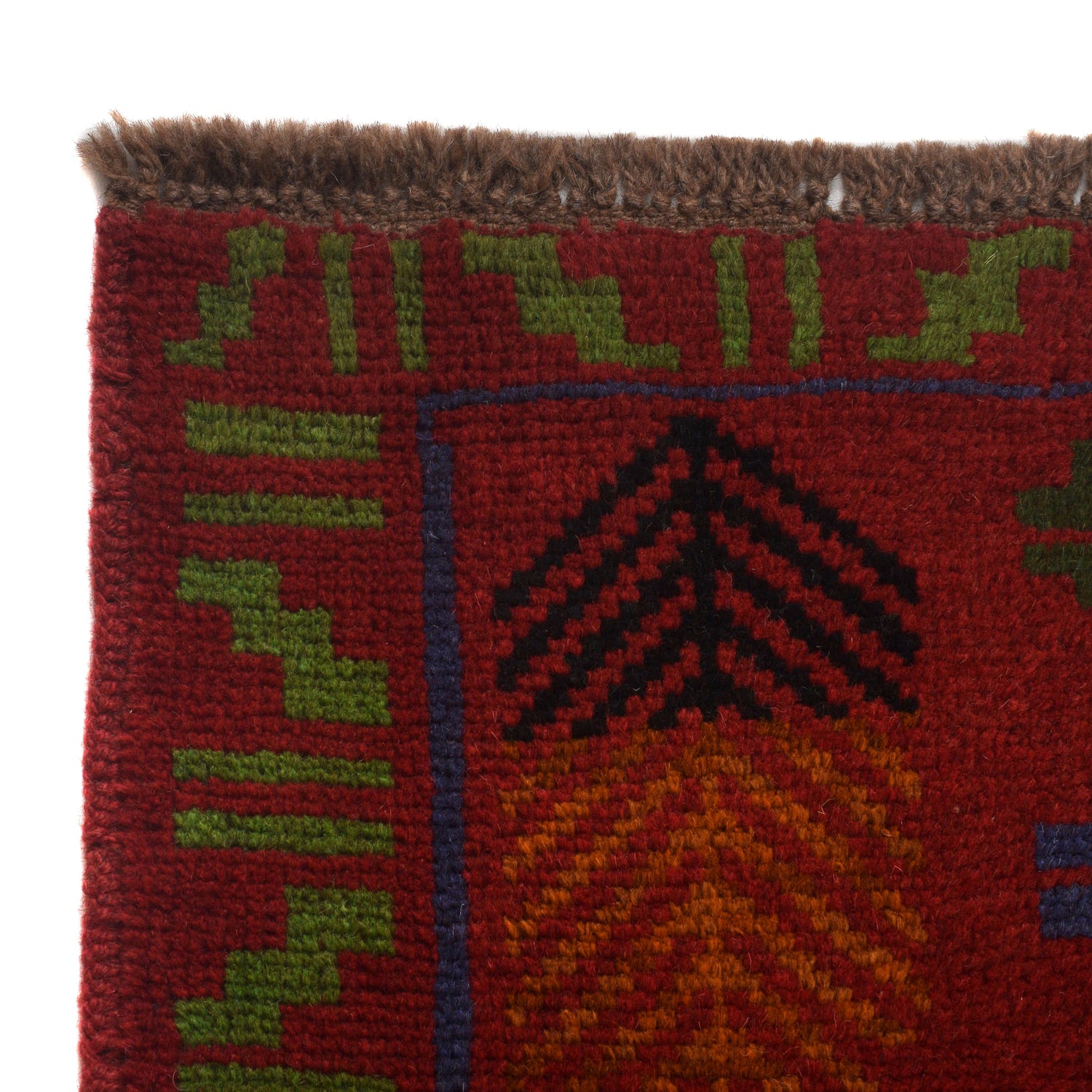 Handmade Balochi Rug 4' 1" x 5' 10" ft / 125 x 178 cm - No. W27296