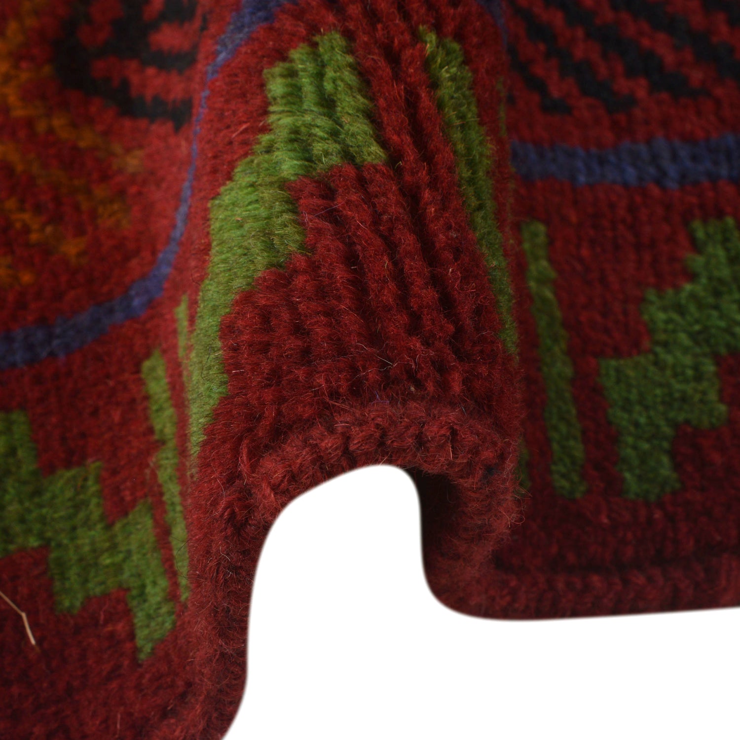 Handmade Balochi Rug 4' 1" x 5' 10" ft / 125 x 178 cm - No. W27296