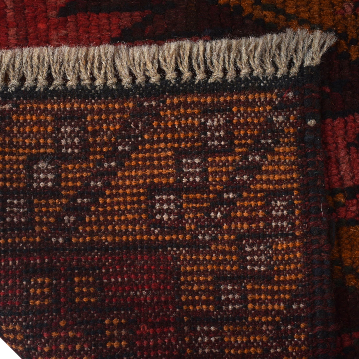 Handmade Balochi Rug 3' 8" x 6' 2" ft / 112 x 187 cm - No. W27299