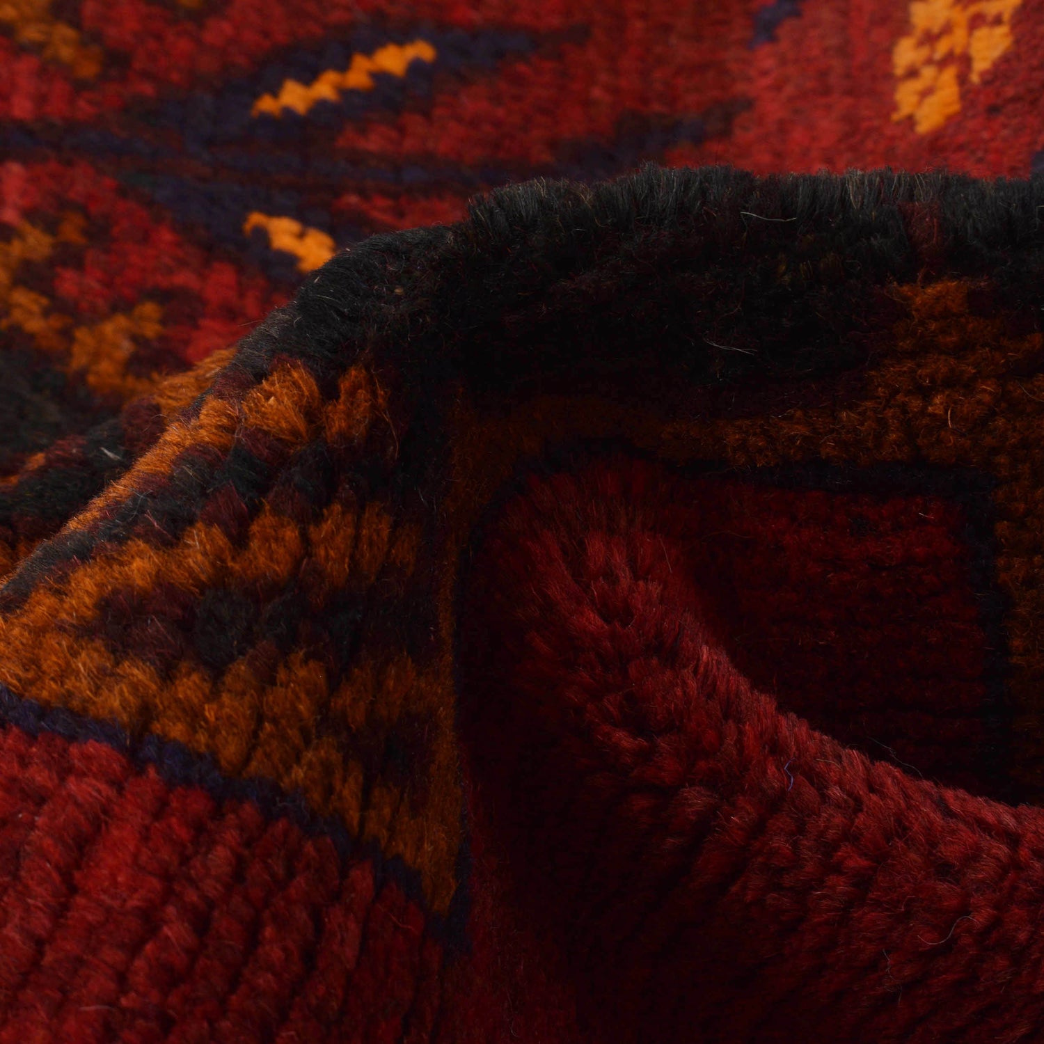 Handmade Balochi Rug 3' 4" x 6' 4" ft / 102 x 194 cm - No. W27300