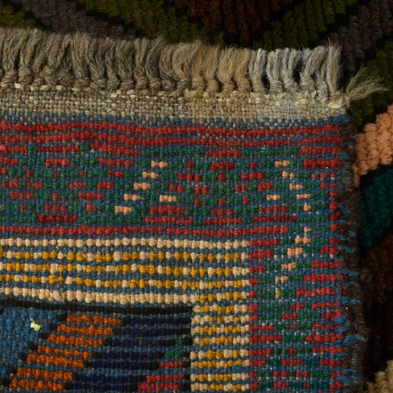 Handmade Balochi Rug 4' 0" x 5' 8" ft / 122 x 173 cm - No. W27302