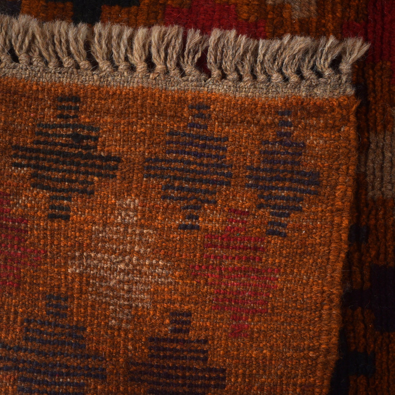 Handmade Balochi Rug 3' 8" x 5' 10" ft / 112 x 179 cm - No. W27308